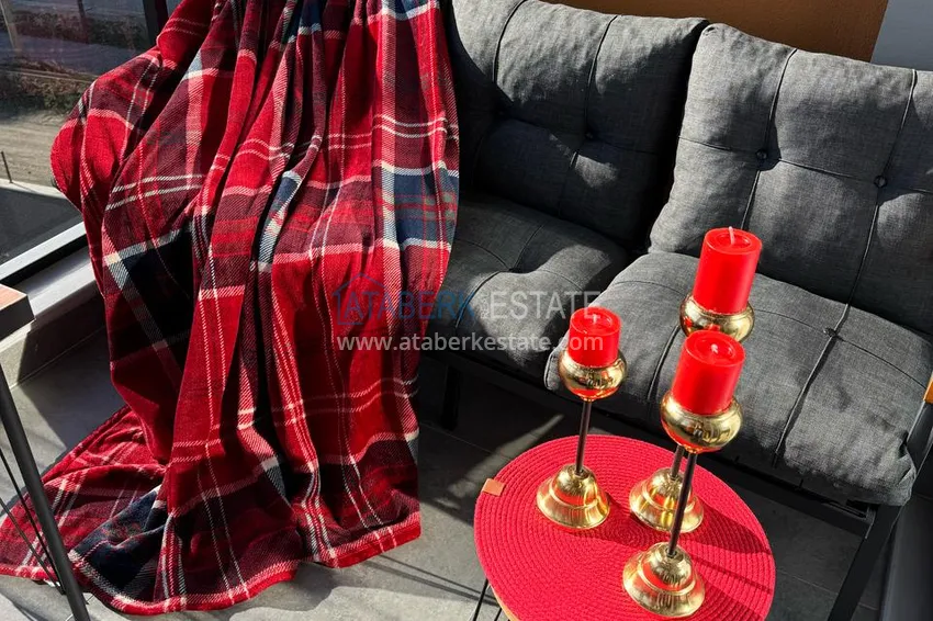 Purchase Long term rent! 1+1 apartment in a comfort complex, Avsallar Alanya district No. 28 16 