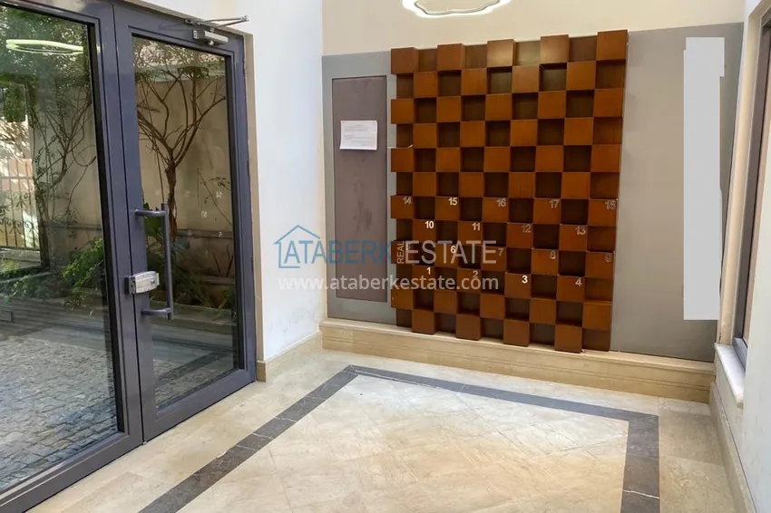 One bedroom apartment with furniture in the center of Alanya. Real estate with a residence permit 15 