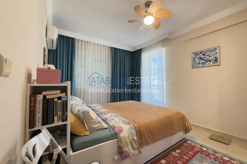 Purchase  Two-bedroom apartment with furniture and sea view in Alanya, Mahmutlar district 16 