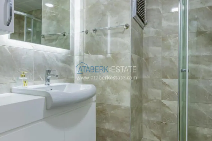 Purchase  Linear 3+1 apartment with luxurious furniture in a cozy complex — Alanya, Mahmutlar district 17 