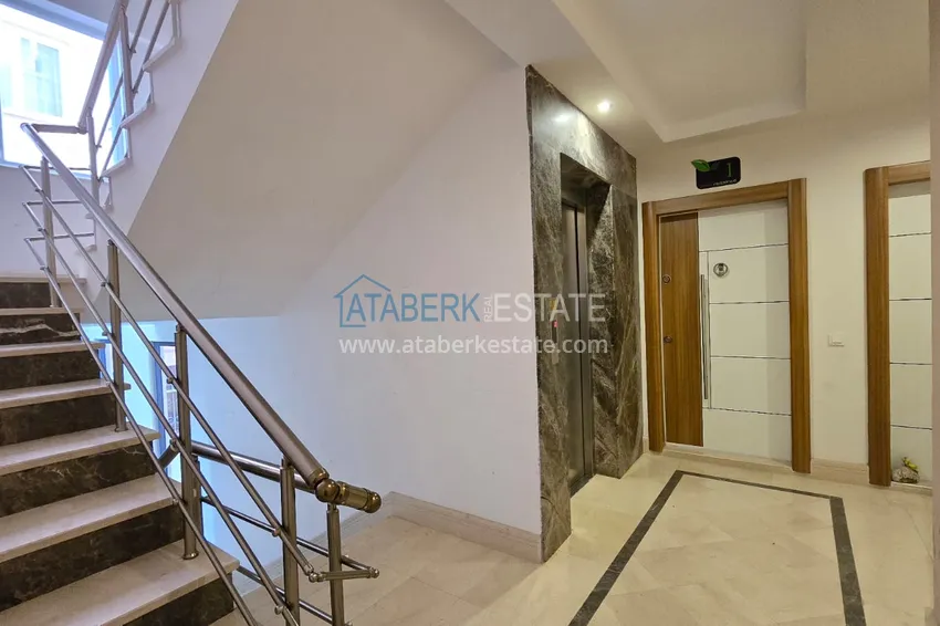One bedroom apartment with furniture in the center of Alanya. Real estate with a residence permit 16 