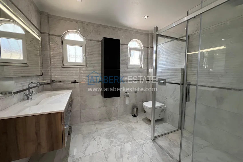 Purchase  Two-storey villa overlooking a pine forest in Alanya Avsallar district 16 