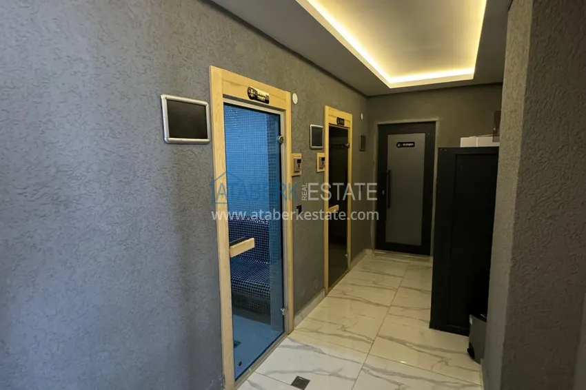 One bedroom apartment with furniture in Alanya, Mahmutlar district 16 