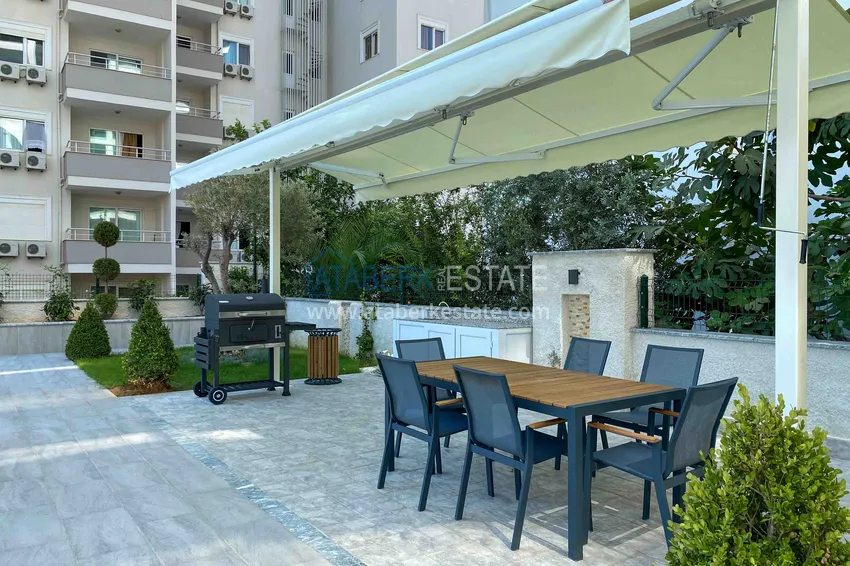 Stylish turnkey one-bedroom apartment from the owner in Alanya Mahmutlar district 14 