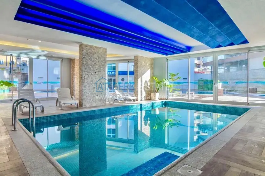 Fully equipped 1+1 apartment for rent — Alanya, Mahmutlar B6 17 