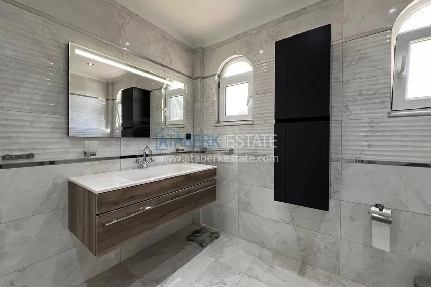 Purchase  Two-storey villa overlooking a pine forest in Alanya Avsallar district 17 