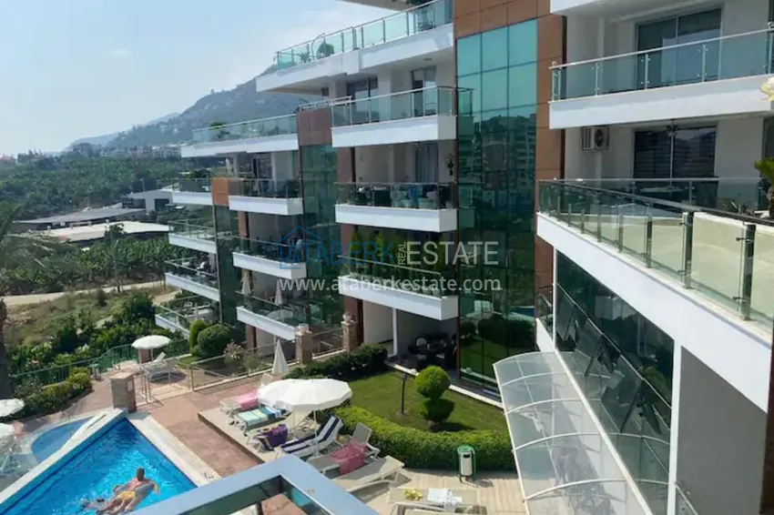 Purchase  Two-bedroom apartment with furniture and panoramic views in Cikcilli Alanya 18 