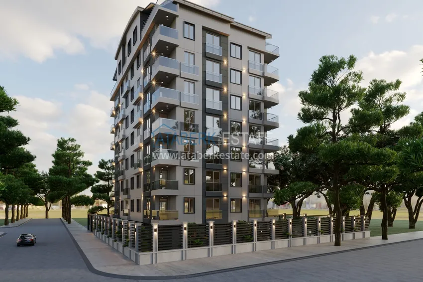 Modern residential complex in a prestigious area of Antalya — primary real estate from the developer 1 