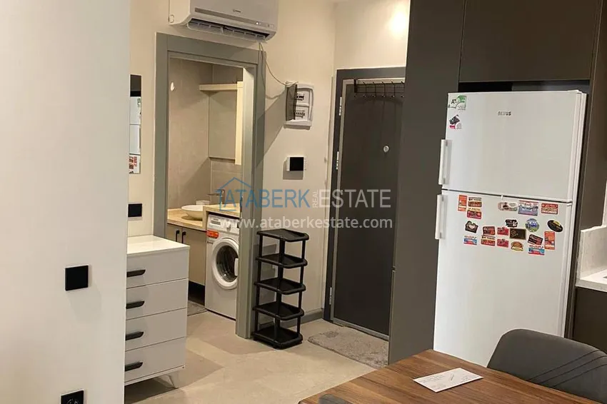 Purchase  One bedroom apartment with furniture for long-term rent in the center of Alanya No. 15 1 