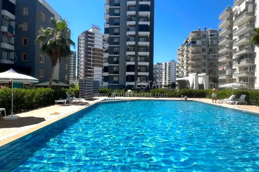 One bedroom apartment with furniture and appliances directly from the owner - Teje district, Mersin 1