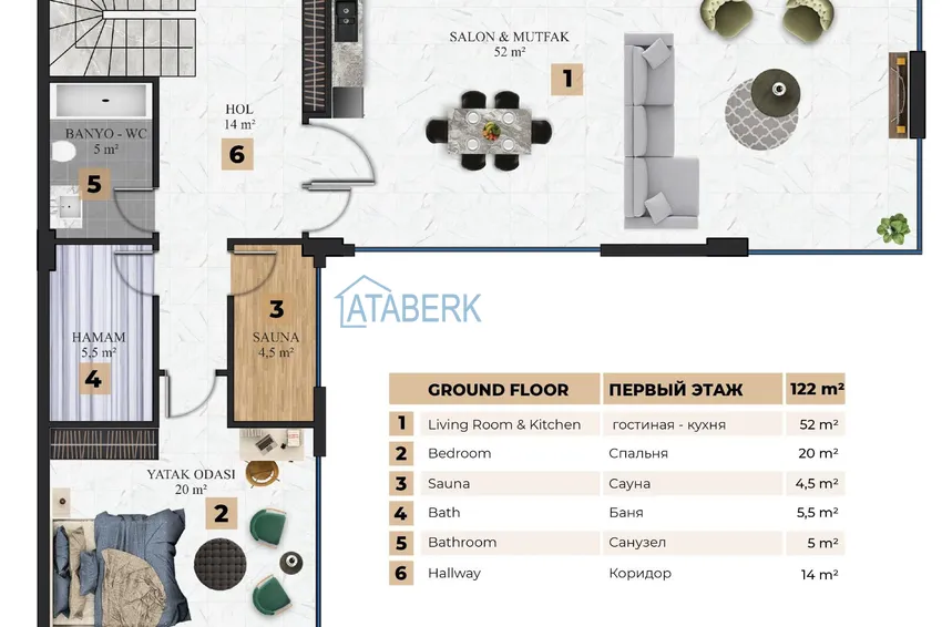 Buy cheap Luxury turnkey villa in the premium segment from the owner in Alanya, Kargicak district 1 