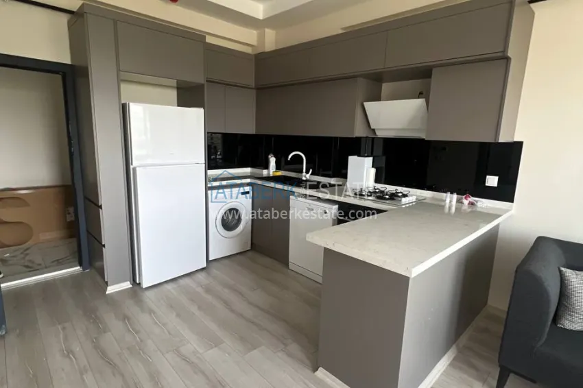 Purchase Furnished one-bedroom apartment in a new residential complex, Tomyuk district, Mersin 1 
