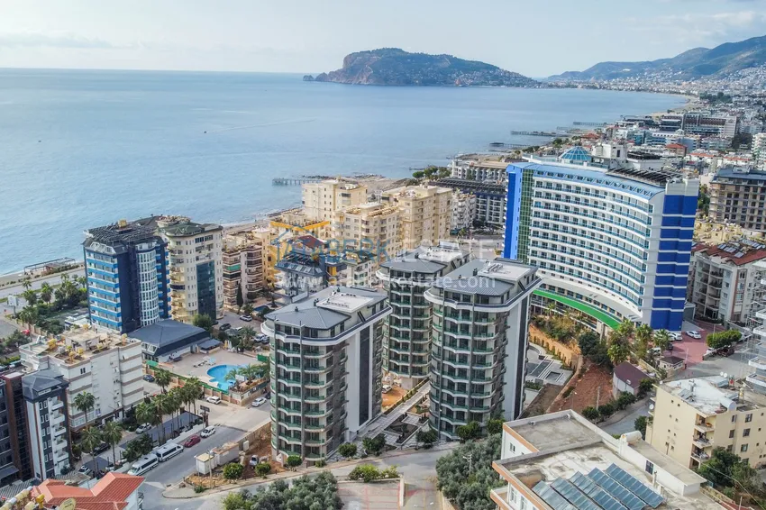 Two new apartments with high-quality finishes in a premium complex — Tosmur, Alanya 1