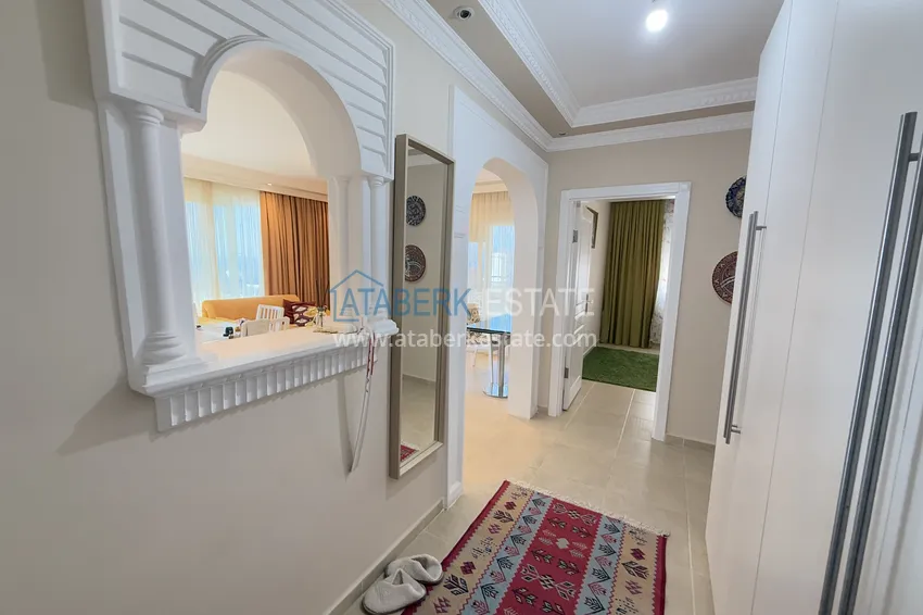 Purchase  Two-bedroom apartment with furniture and sea view in Alanya, Mahmutlar district 2 