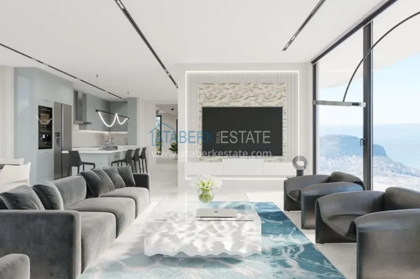 Purchase Stylish villa with panoramic views in the prestigious Bektash area, Alanya 12 