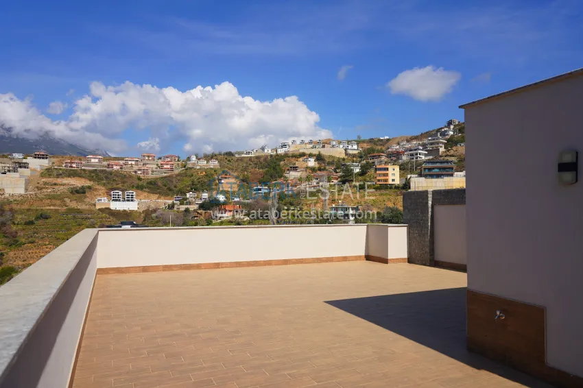 Purchase Two-level Twin Villa in an elite eco-complex — Kargicak district, Alanya 17 