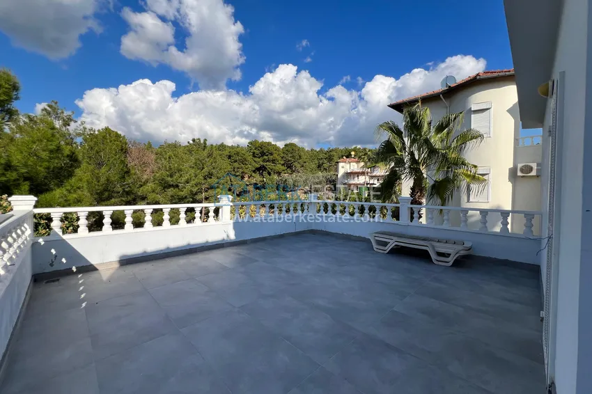 Purchase  Two-storey villa overlooking a pine forest in Alanya Avsallar district 21 