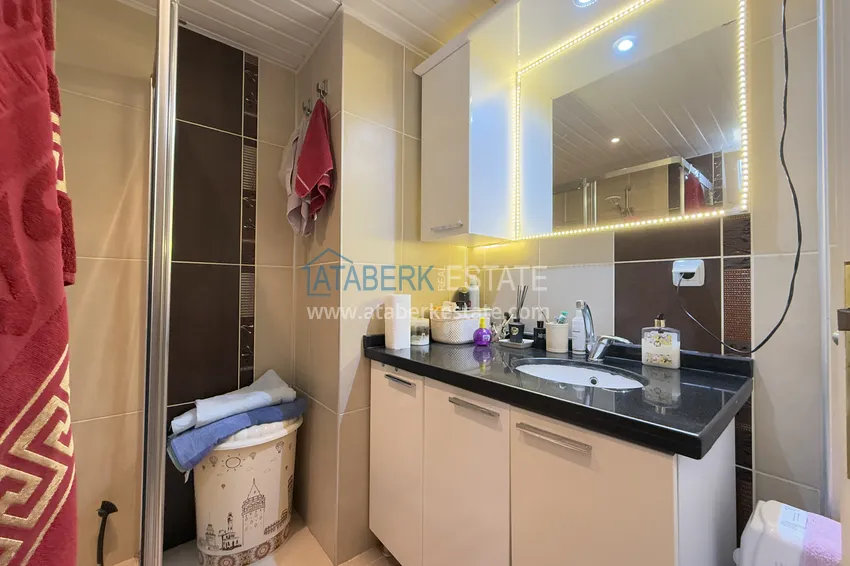 Purchase  Two-bedroom apartment with furniture and sea view in Alanya, Mahmutlar district 22 