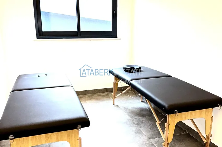 Long term rent! 1+1 apartment in a comfort complex, Avsallar Alanya district No. 28 27 