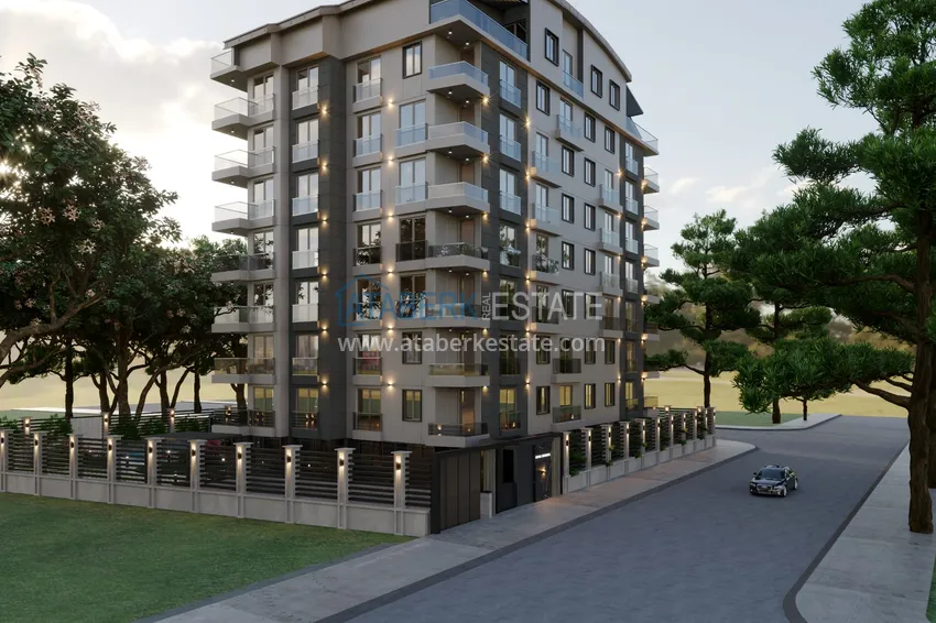 Modern residential complex in a prestigious area of Antalya — primary real estate from the developer 2 
