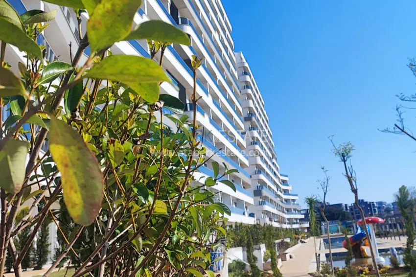 New project in Antalya multifunctional residential complex with original architecture 3 