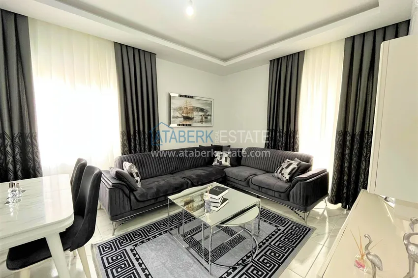 Purchase One bedroom apartment with furniture in Alanya, Mahmutlar district 2 