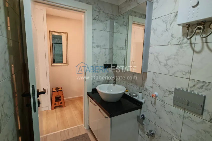 Purchase Long term rent! Turnkey one-bedroom apartment in the center of Alanya No. 3 2
