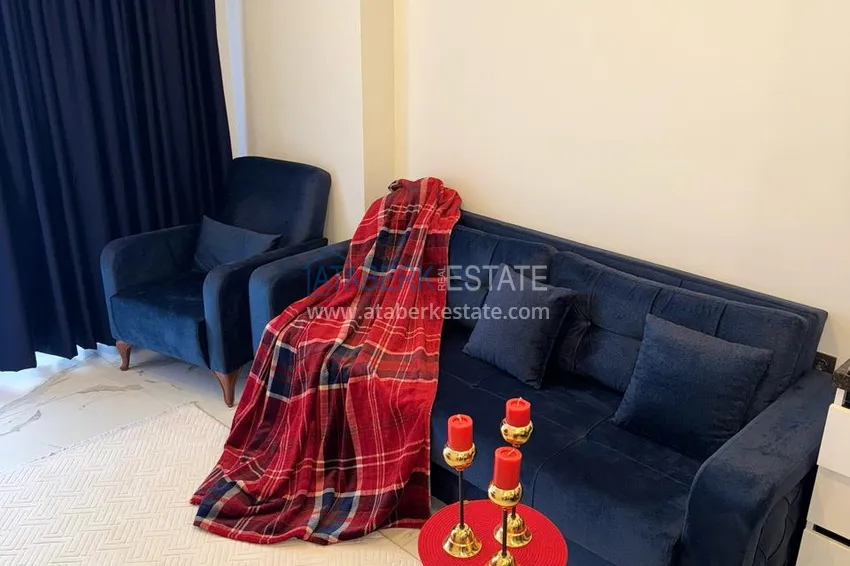 Purchase Long term rent! 1+1 apartment in a comfort complex, Avsallar Alanya district No. 28 2 