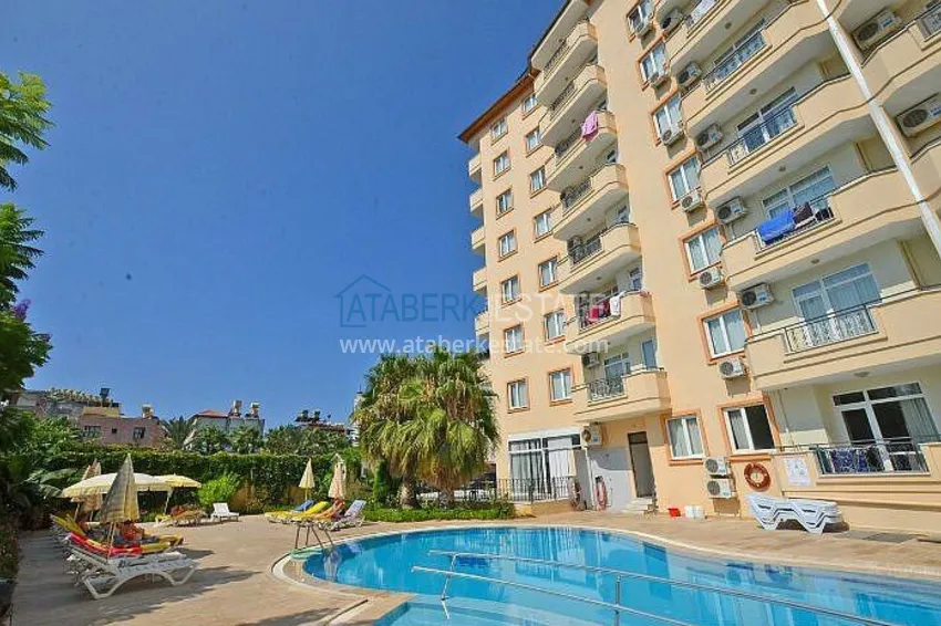 Two bedroom furnished apartment in the center of Alanya. Suitable for a residence permit 2 
