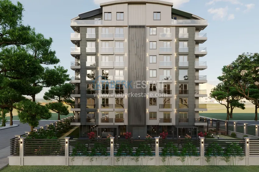Modern residential complex in a prestigious area of Antalya — primary real estate from the developer 3 