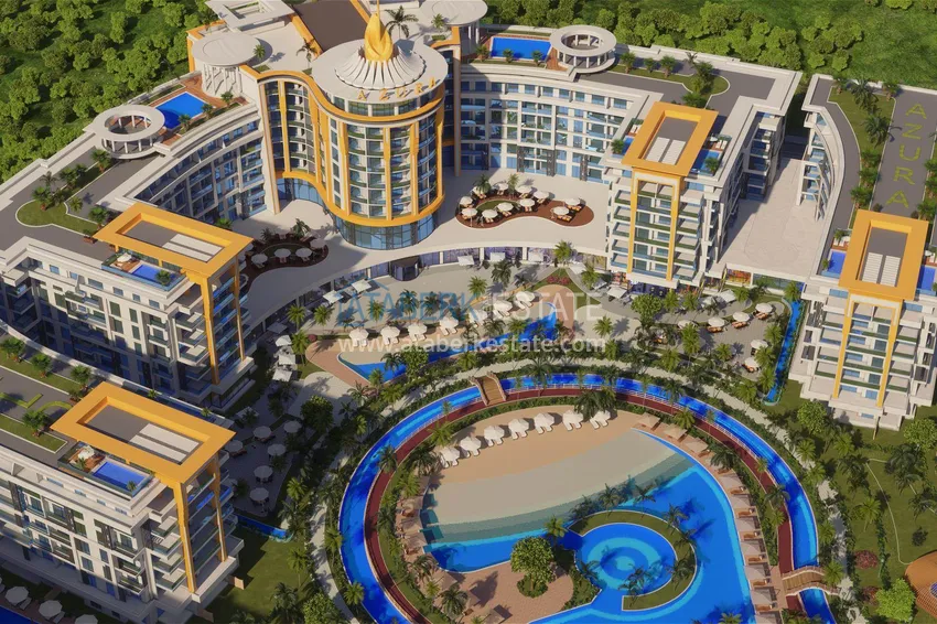 Spacious one-bedroom apartment 89 m2 in a luxury hotel complex — Alanya, Turkler district 2 