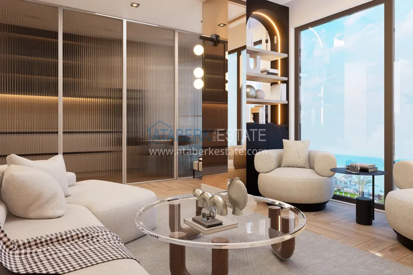 Purchase Modern residential complex under construction in Muratpasa, Chalayan 15