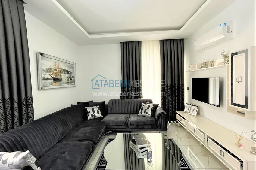 Purchase One bedroom apartment with furniture in Alanya, Mahmutlar district 3 