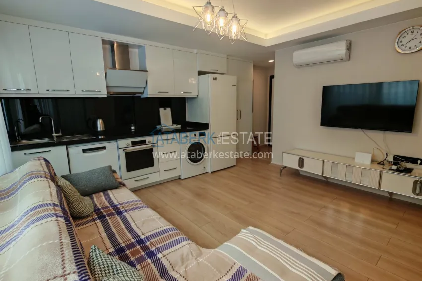Purchase Long term rent! Turnkey one-bedroom apartment in the center of Alanya No. 3 3