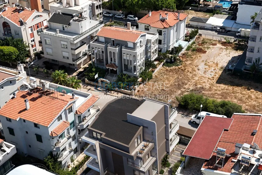 Modern residential complex under construction in Muratpasa, Chalayan 3