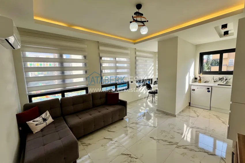 Purchase  Stylish one bedroom apartment with furniture in the center of Alanya — primary market 3 