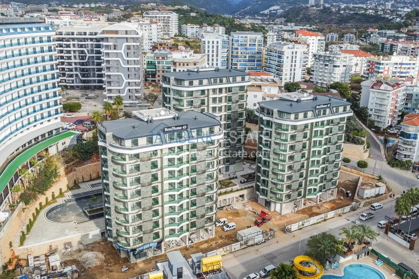 Two new apartments with high-quality finishes in a premium complex — Tosmur, Alanya 3