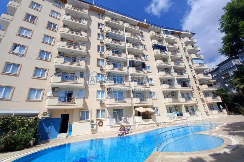 Two bedroom furnished apartment in the center of Alanya. Suitable for a residence permit 3 