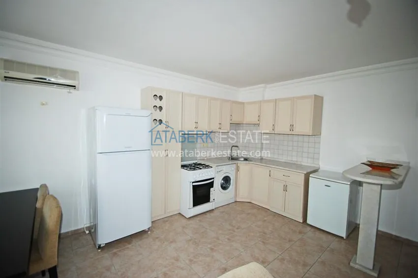 Purchase Two bedroom furnished apartment in the center of Alanya. Suitable for a residence permit 3 