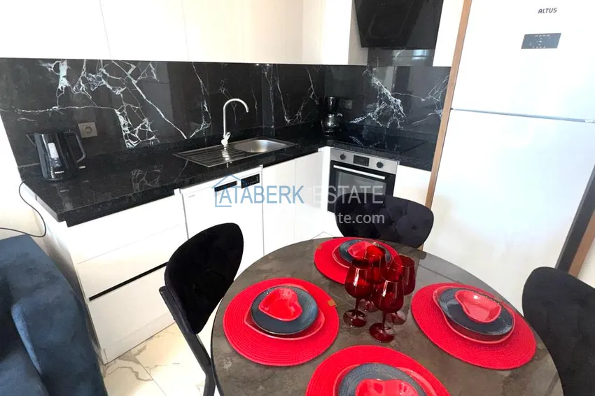 Purchase Long term rent! 1+1 apartment in a comfort complex, Avsallar Alanya district No. 28 4 