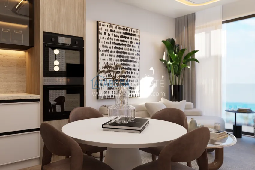 Purchase Modern residential complex under construction in Muratpasa, Chalayan 4