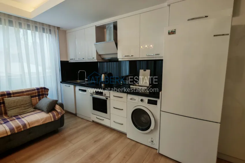 Purchase Long term rent! Turnkey one-bedroom apartment in the center of Alanya No. 3 4