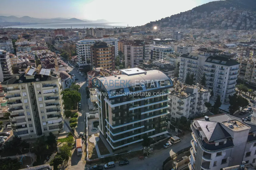 Real estate from the developer! Residential complex under construction in the center of Alanya, Cleopatra beach area 4 