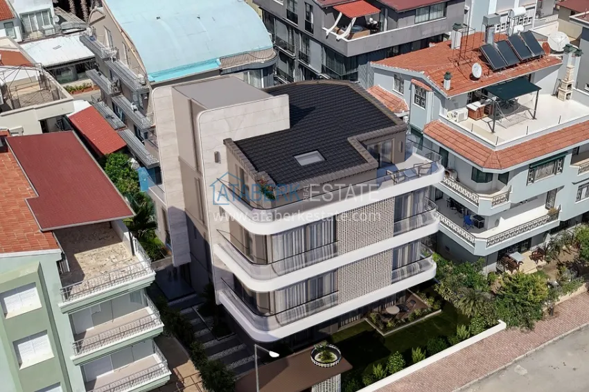 Modern residential complex under construction in Muratpasa, Chalayan 4