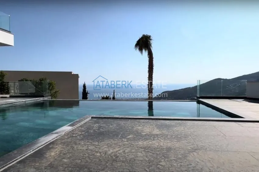Stylish villa with panoramic views in the prestigious Bektash area, Alanya 4 