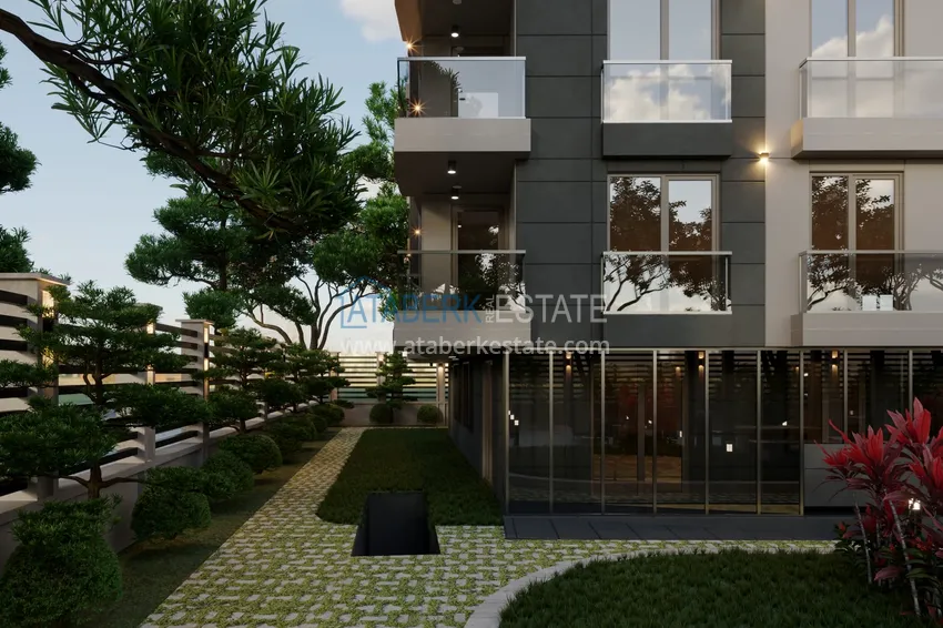 Modern residential complex in a prestigious area of Antalya — primary real estate from the developer 5 