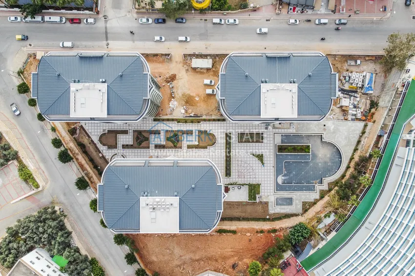 Two new apartments with high-quality finishes in a premium complex — Tosmur, Alanya 5