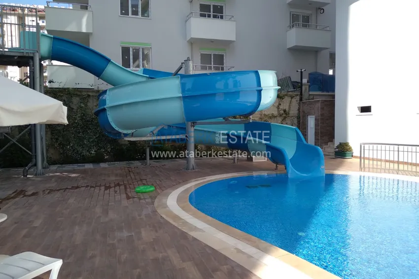 Fully equipped 1+1 apartment for rent — Alanya, Mahmutlar B6 5 