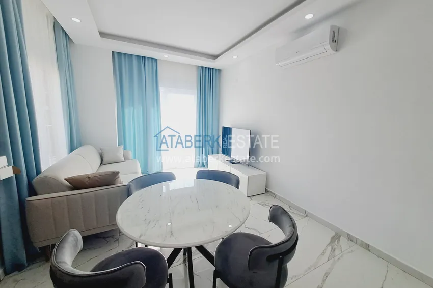 Purchase Turnkey one-bedroom apartment directly from the owner in Alanya Avsallar district 5 