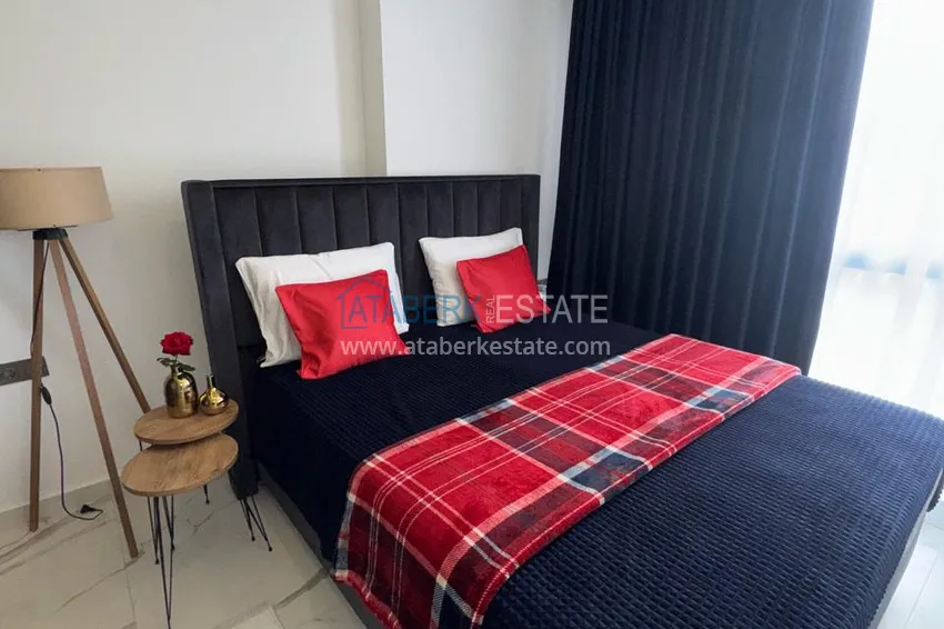 Purchase Long term rent! 1+1 apartment in a comfort complex, Avsallar Alanya district No. 28 6 